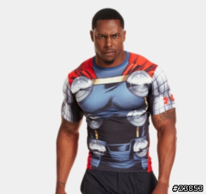 3/28更新身材對照~超人系列 Under Armour 排汗衣~ 健身仿佛神力上身的小開箱~~