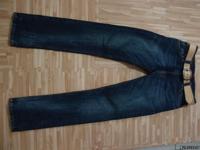 【分享】終於入手我的第一條Nudie牛仔褲了~!! Thin Finn Slim Fit Organic Midnight Worn