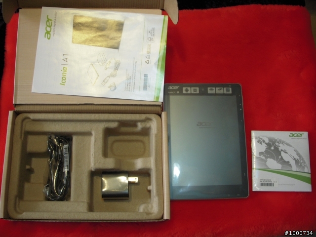 3/13更新 acer Iconia A1-811 簡單開箱(同場加映 LG G tablet 8.3 開箱