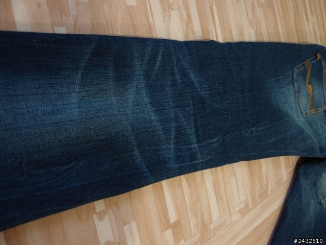 【分享】終於入手我的第一條Nudie牛仔褲了~!! Thin Finn Slim Fit Organic Midnight Worn