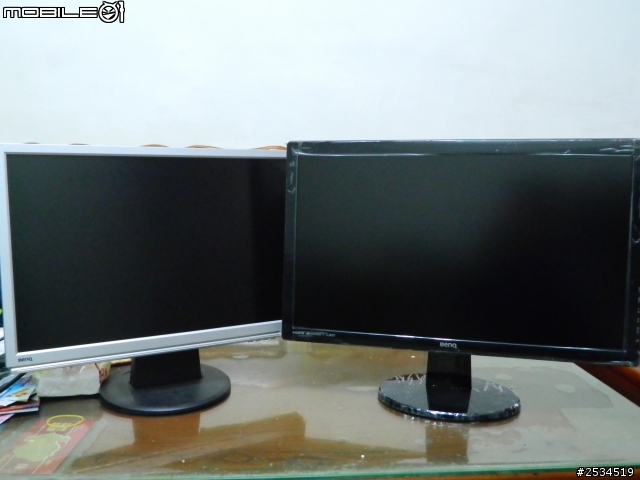BenQ 24吋GW2450HM-F不閃屏螢幕小開箱^^