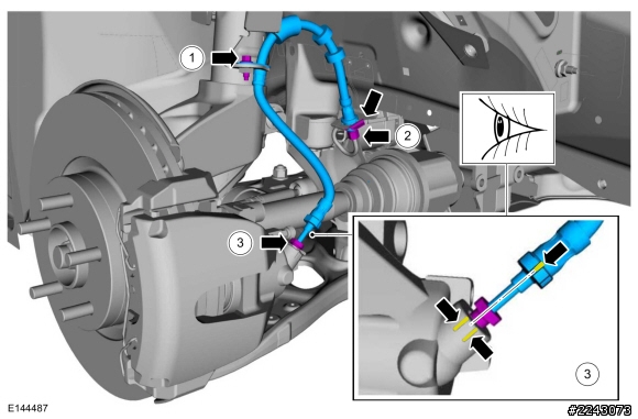 FORD NEW FOCUS MK3 9W煞車油管問題