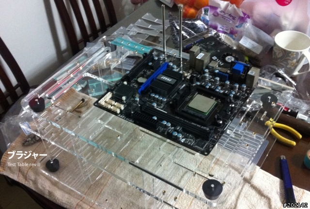 不專業開箱~自製ブラジャー裸測架二號機!!