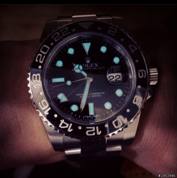 圓了兒時夢想 買了第一支勞力士 116710LN GMT II