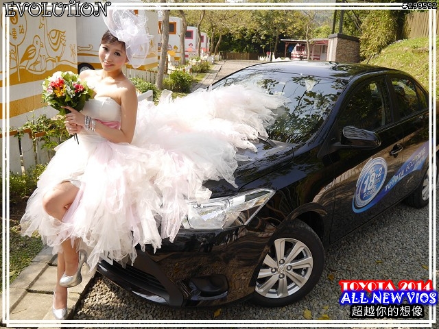 <<大肆進化>>TOYOTA ALL NEW VIOS X正妹特攝任務試駕心得分享<<超越想像-花嫁篇>>