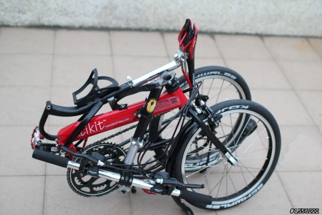 輕量的BikeFriday平把雙盤speeding Tikit,7.84kg