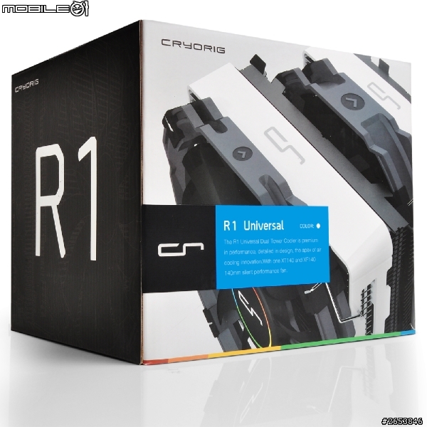 高階空冷新選擇 CRYORIG R1 Universal 白色新登場