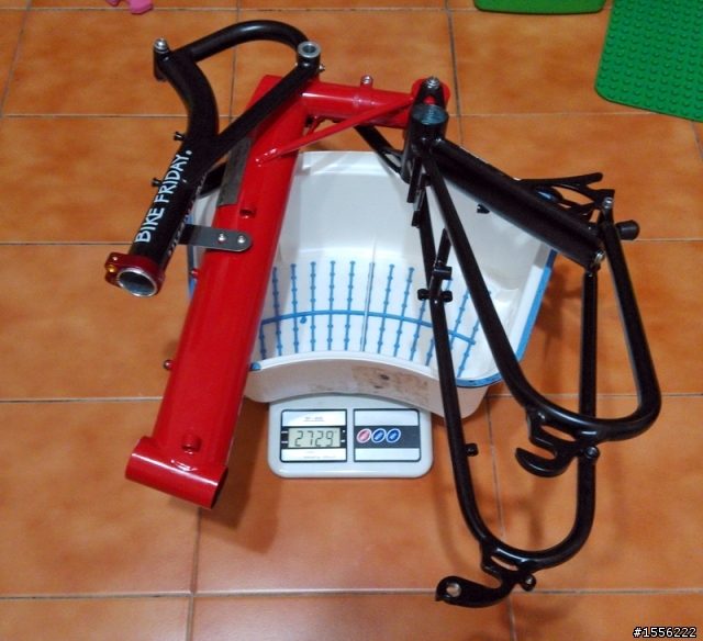 輕量的BikeFriday平把雙盤speeding Tikit,7.84kg