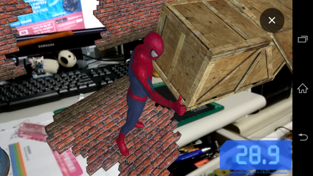 蜘蛛人AR相機來囉!