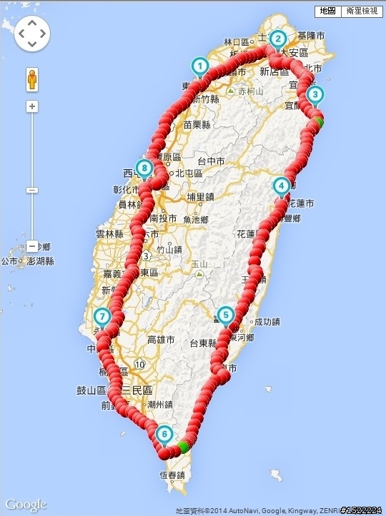 事在人為,永不放棄~這是我的環島夢