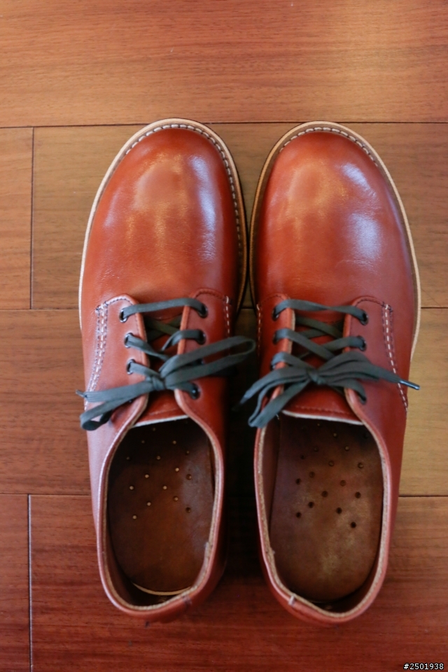 開箱! Red Wing 8052 Heritage Work Oxford (Brick Settler)