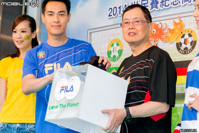 【採訪】FILA推出2014世足限定商品 代言人楊祐寧號召大家一起愛地球!
