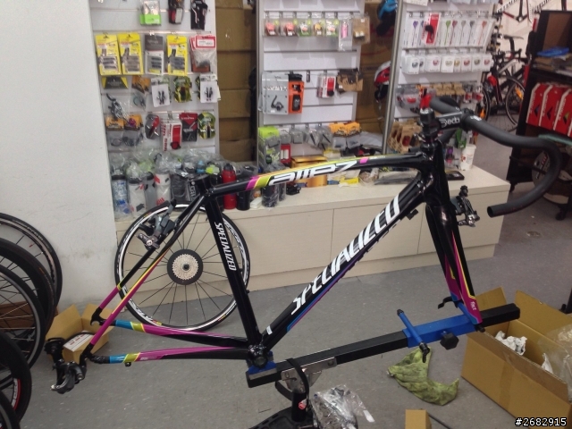 Specialized allez E5彩虹版 開箱囉