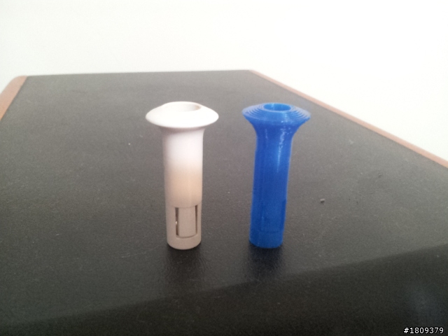 3D Printer印表機自行列印電風扇"旋轉控制塑膠拉桿"修復DIY…