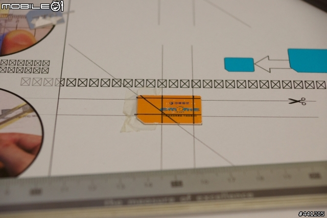 M8 大SIM卡(Mini SIM)自切Nano sim卡心得