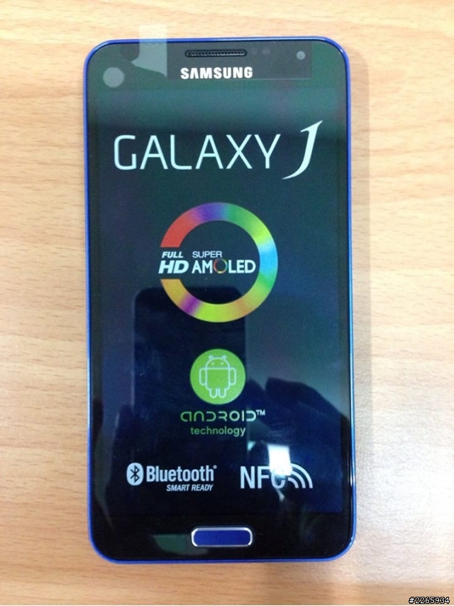 galaxy J 藍色 簡易開箱
