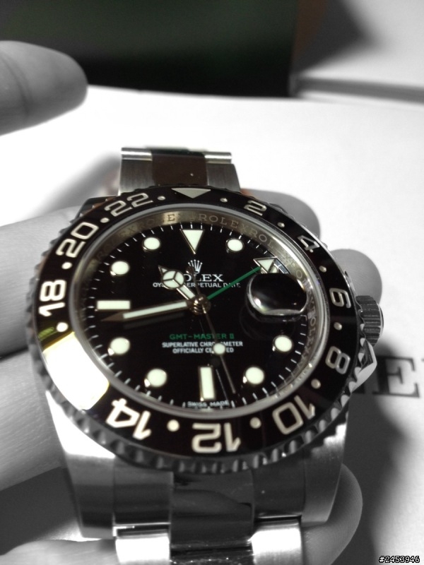 圓了兒時夢想 買了第一支勞力士 116710LN GMT II