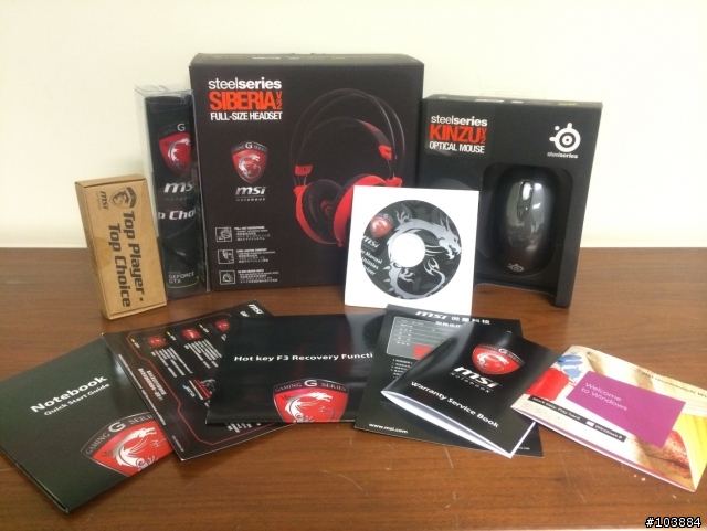 開箱文-MSI GT70 2PC Dominator 開箱首部曲
