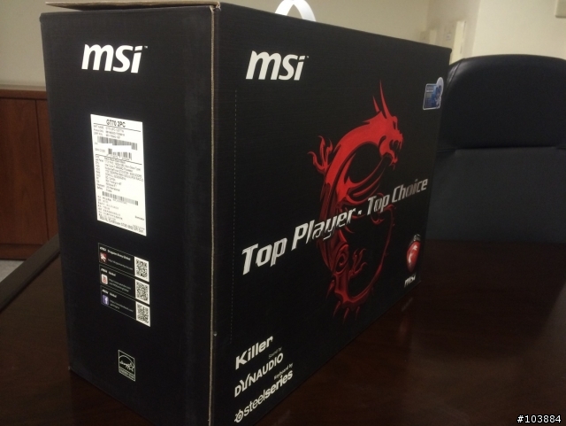開箱文-MSI GT70 2PC Dominator 開箱首部曲
