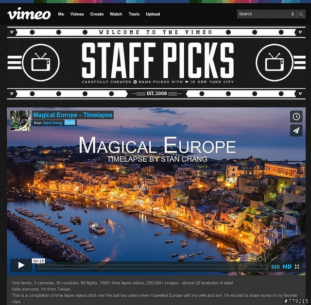 『分享』歐洲30國縮時攝影 Magical Europe Timelapse