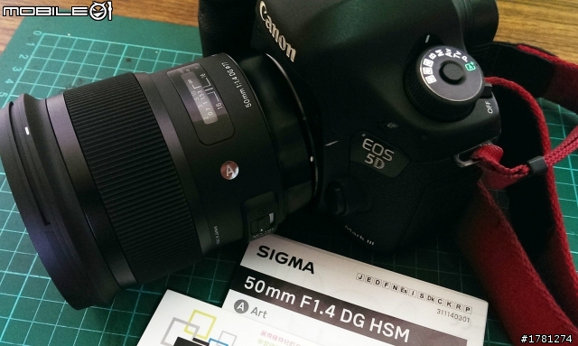 【 開 箱 】SIGMA 50mm F1.4 DG HSM (A)Art