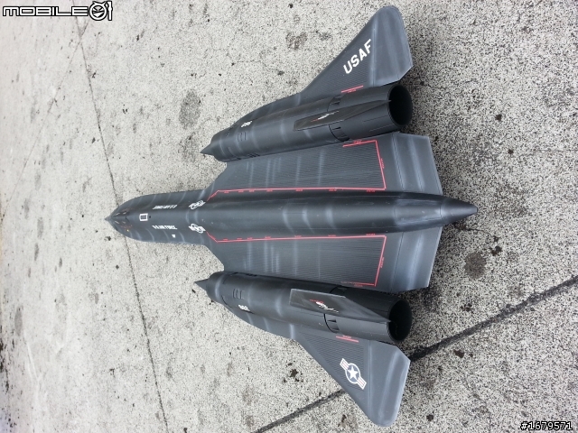 冷戰偵察機的逆襲: 不一樣的黑鳥 天火 SR-71A