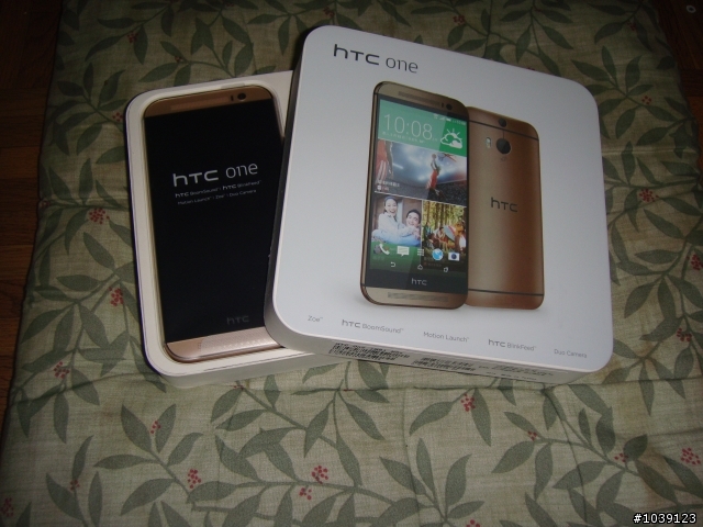 HTC One M8 香檳金 內外皆美 萬中選一♥♥ 5/1發售日 開箱文
