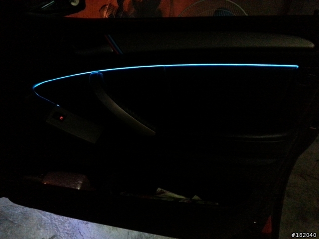 E53 DIY 升級 類F15 車內氣氛燈。
