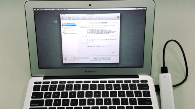 Macbook Air SSD 升級創見 JetDrive 520