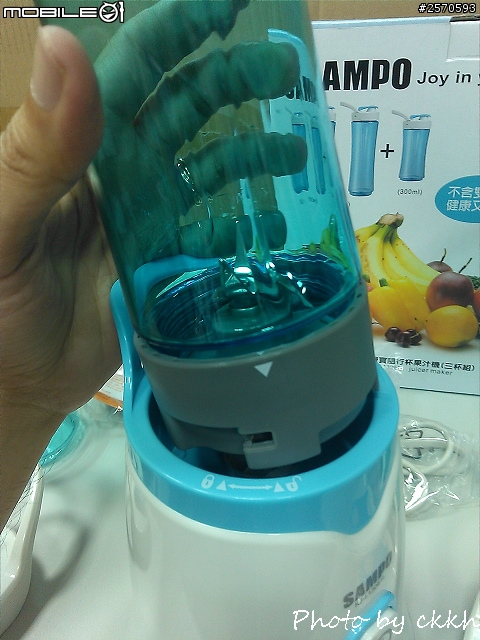 聲寶隨行杯果汁機三杯組(KJ-L13061L)開箱心得