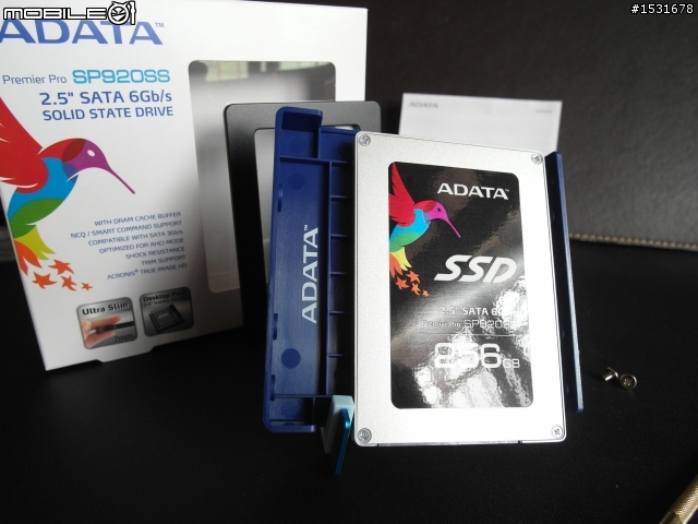 威剛SP920 256G SSD開箱