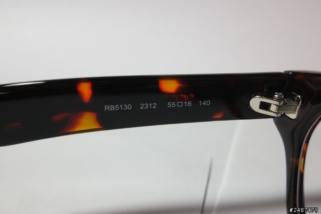 Ray Ban 鏡框真假 5130 琥珀色