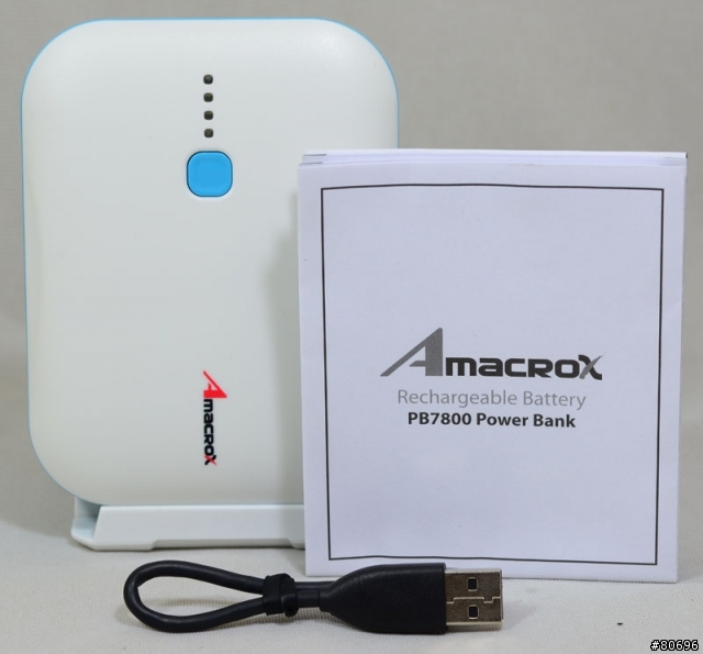 符合BSMI認證的AMACROX新款PB7800/PB10400行動電源簡介及測試
