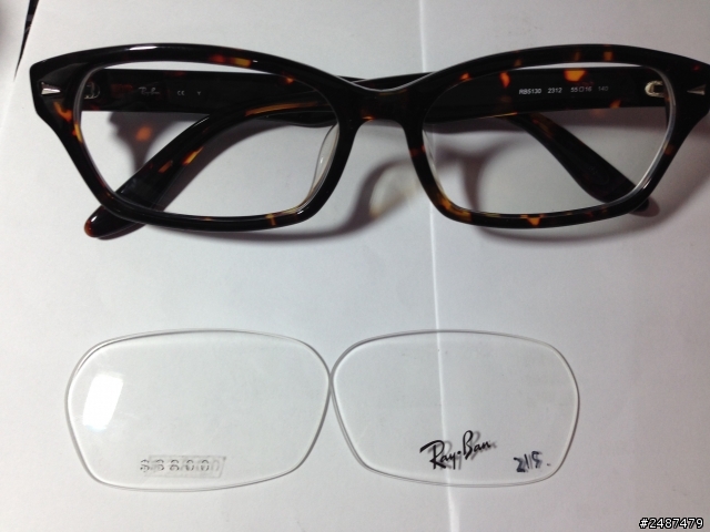 Ray Ban 鏡框真假 5130 琥珀色