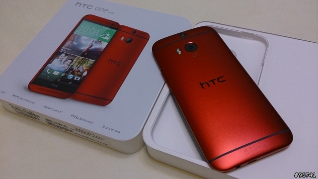 hTC M8x 32GB 紅色 , 有生以來的第一次開箱分享文