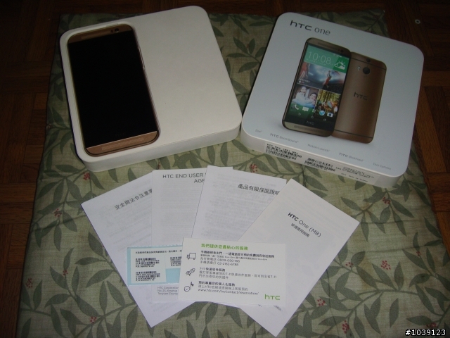 HTC One M8 香檳金 內外皆美 萬中選一♥♥ 5/1發售日 開箱文