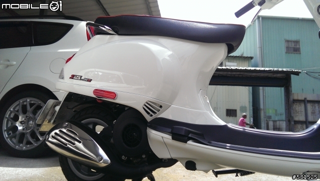 Vespa S125 白 開箱文