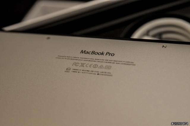 【首次入手MBPR簡單開箱】Apple MacBook Pro Retina 13 "