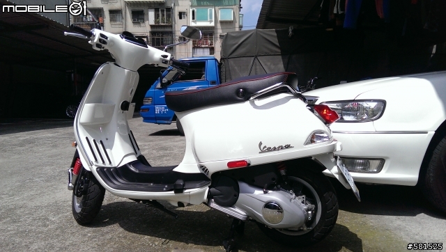 Vespa S125 白 開箱文