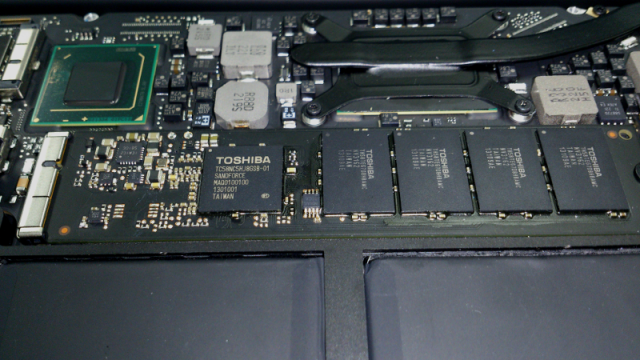 Macbook Air SSD 升級創見 JetDrive 520