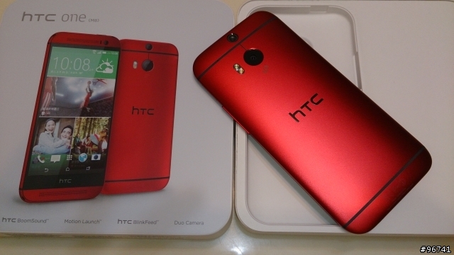 hTC M8x 32GB 紅色 , 有生以來的第一次開箱分享文