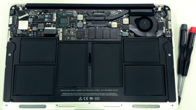 Macbook Air SSD 升級創見 JetDrive 520