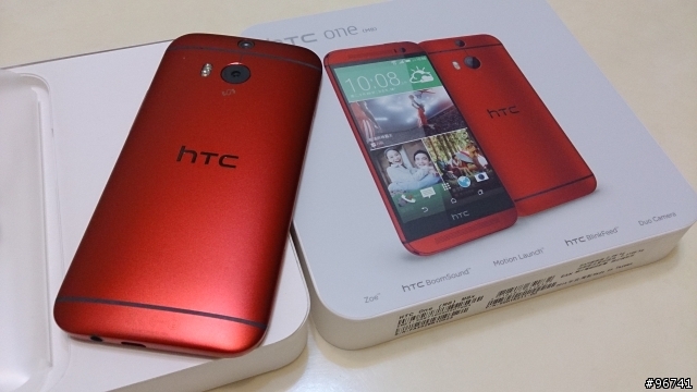 hTC M8x 32GB 紅色 , 有生以來的第一次開箱分享文