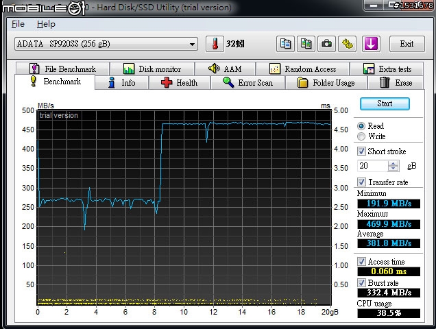 威剛SP920 256G SSD開箱
