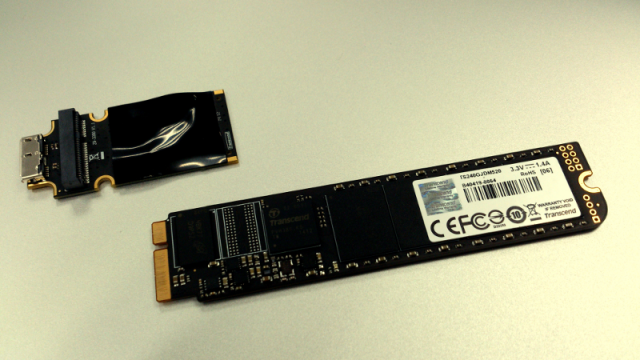 Macbook Air SSD 升級創見 JetDrive 520