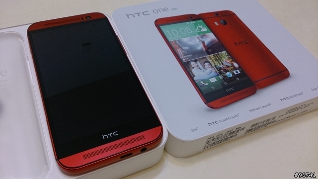hTC M8x 32GB 紅色 , 有生以來的第一次開箱分享文