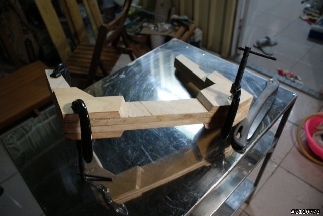 一個想動手的節奏~~DIY 柚木貼皮邊桌
