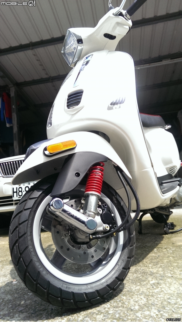 Vespa S125 白 開箱文