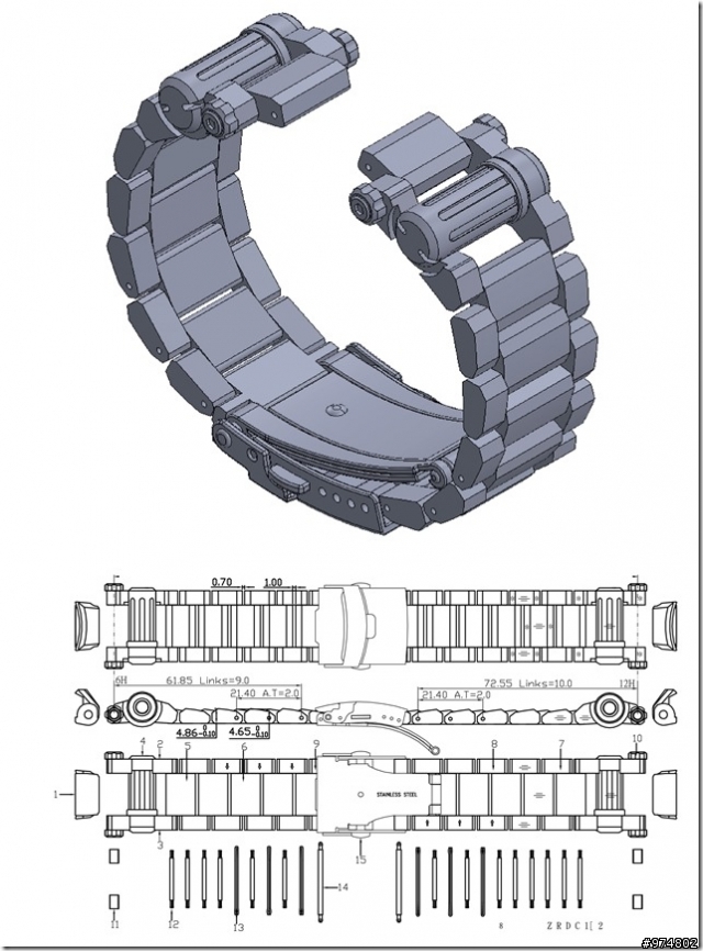 DIY G-shock 鋼帶