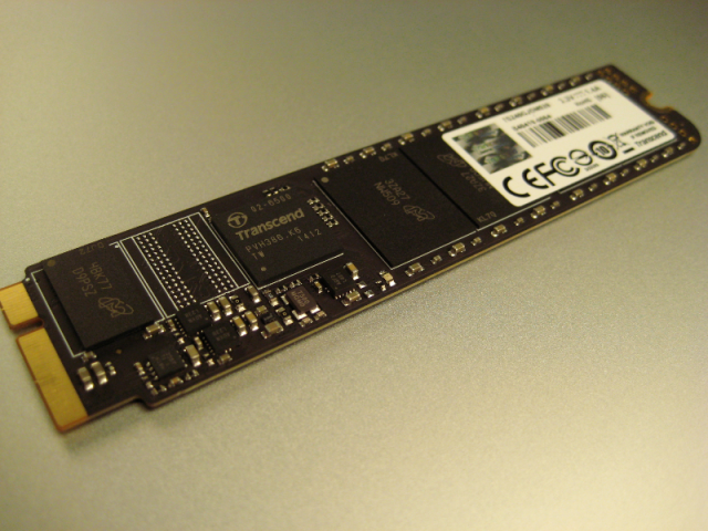 Macbook Air SSD 升級創見 JetDrive 520